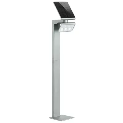 STEINEL  Lampe LED &agrave; capteur XSolar GL-S Argent&eacute;
