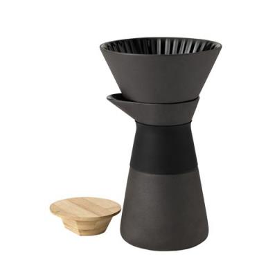 GENERIQUE Stelton 14 x 14 x 23,5 cm le Slow Brew machine &agrave; caf&eacute;, Noir