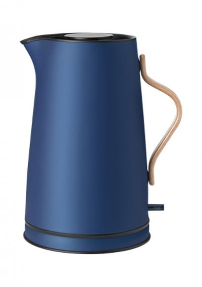 STELTON  Bouilloire Emma  - bleu fonc&eacute; m&eacute;tallis&eacute;
