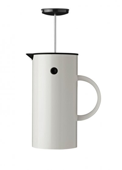 STELTON  - Cafeti&egrave;re &agrave; piston 'em White', 1 l