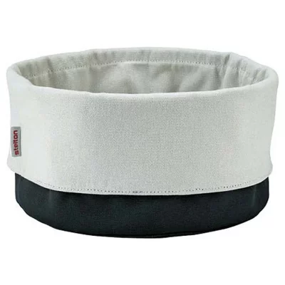 STELTON  - Corbeille &agrave; pain, grand, noir / sable