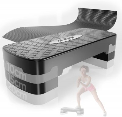 PHYSIONICS Step de fitness 3 niveaux 