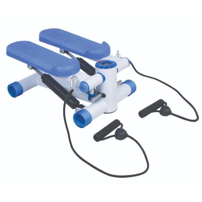 Stepper compact avec &eacute;cran led et cordes d'entra&icirc;nement