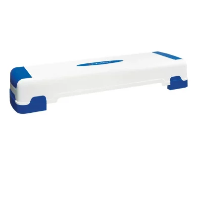 HMS Stepper pour activit&eacute; fitness et d'a&eacute;robic  as005 blanc et bleu 