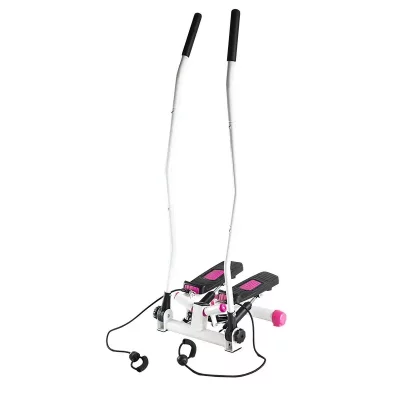 HMS Stepper twist S3085  guidon mobile poign&eacute;es cordes Rose