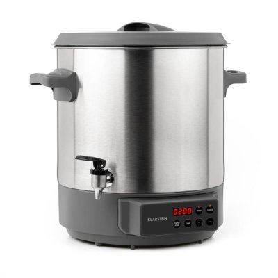 KLARSTEIN St&eacute;rilisateur &eacute;lectrique de bocaux  Lady Marmalade 27L - Inox 