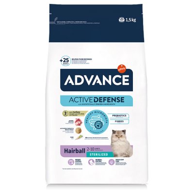 AFFINITY Sterilized Hairball Boules de Poils Dinde & Orge 1.5 Kg Advance