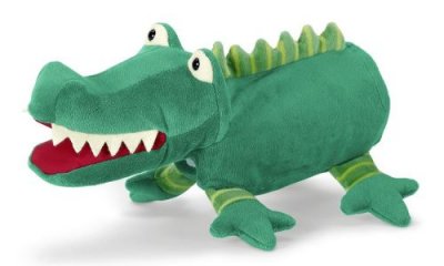 STERNTALER  Marionette &agrave; main Crocodile, 22 x 30 x 10 cm, Vert
