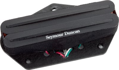 SEYMOUR DUNCAN Sthr1b Hot Rails Lead Tele Chevalet Noir