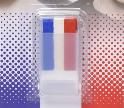 PARTYPRO Stick De Maquillage Supporter Tricolore - Tricolore