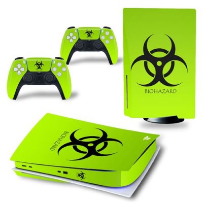  Sticker pour Sony&nbsp;Console&nbsp;PS5, Biohazard-96 