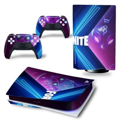  Sticker pour Sony&nbsp;Console&nbsp;PS5, Fortnite-1116 