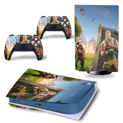  Sticker pour Sony&nbsp;Console&nbsp;PS5, Fortnite-1153 