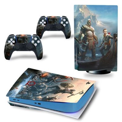  Sticker pour Sony&nbsp;Console&nbsp;PS5, God of War-1268 