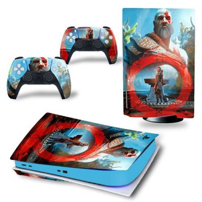  Sticker pour Sony&nbsp;Console&nbsp;PS5, God of War-1270 