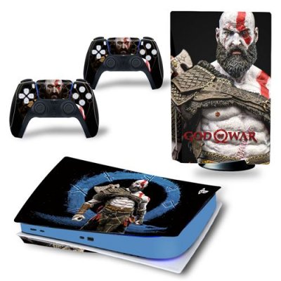  Sticker pour Sony&nbsp;Console&nbsp;PS5, God of War-1288 