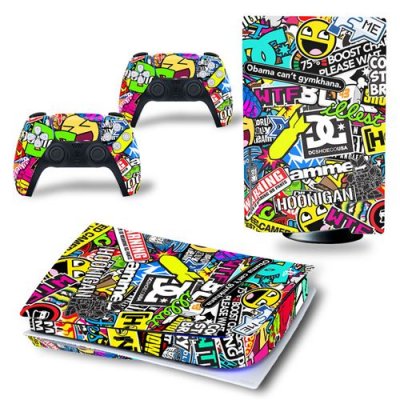  Sticker pour Sony&nbsp;Console&nbsp;PS5, Graffiti-43 