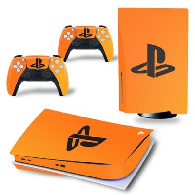  Sticker pour Sony&nbsp;Console&nbsp;PS5, Jaune-60 