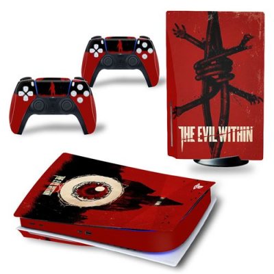  Sticker pour Sony&nbsp;Console&nbsp;PS5, The Evil Within-106 