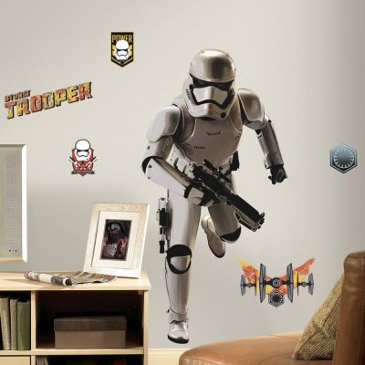 ROOMMATES Stickers Repositionnables, G&eacute;ants Stormtroopers Star Wars Episode VII