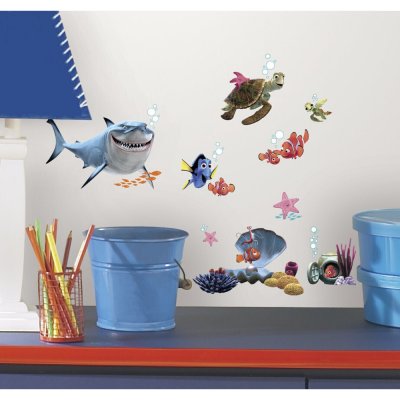 ROOMMATES Stickers Repositionnables, le Monde de Nemo, Film d'Animation Disney