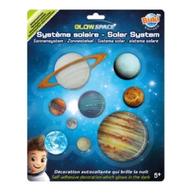 GENERIQUE Stickers Syst&egrave;me solaire BUKI bleu