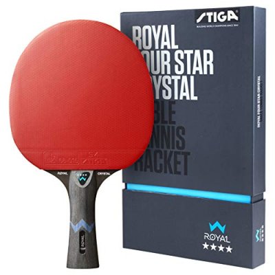 STIGA  Royal 4 Etoiles Raquette de Tennis de Table Pro Ping Pong Racket