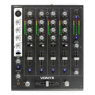 SKYTEC STM-7010 Table de mixage DJ 4 canaux USB MP3 EQ