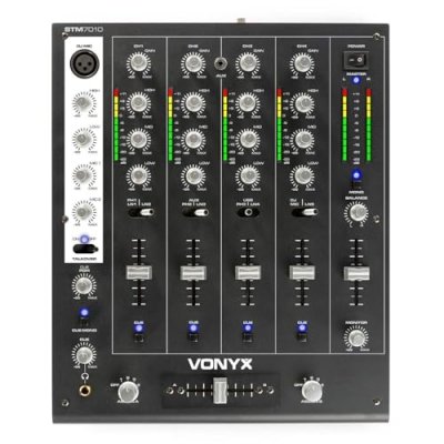 SKYTEC STM-7010 Table de mixage DJ 4 canaux USB MP3 EQ