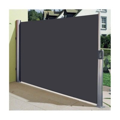 COTE STORE Stores lat&eacute;ral paravent ext&eacute;rieur brise vue pour terrasse - Gris anthracite - 1,8 x 3,5 m