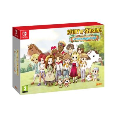 JUST FOR GAMES Story of Seasons: A Wonderful Life - Limited Edition Nintendo Switch