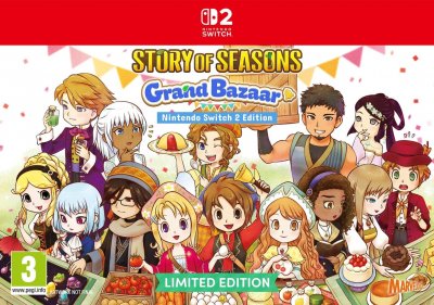 JUST FOR GAMES Story of Seasons Grand Bazaar Limited Edition Nintendo Switch 