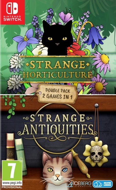 JUST FOR GAMES Strange Horticulture & Antiquities Double Pack (2 games in 1) (SWITCH)