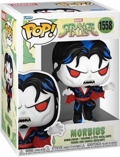 FUNKO Strange Tales - Figurine POP! Marvel Morbius 9 cm