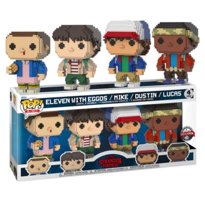 FUNKO Stranger Things 8-Bit Kids US Exclusive Pop! 4-pack