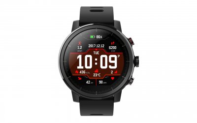 AMAZFIT STRATOS SMART WATCH BLACK 