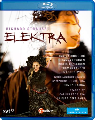 Strauss : Elektra. Brimberg, Levonen, Tobiasson, Lander, Kyhle, Gamba, Padrissa. [Blu-Ray]