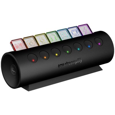 STREAMPLIFY  Hub Ctrl 7 Slot, Rgb, 12v, Eu-netzkabel - Schwarz