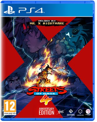 Streets of Rage 4 Anniversary Edition PlayStation 4