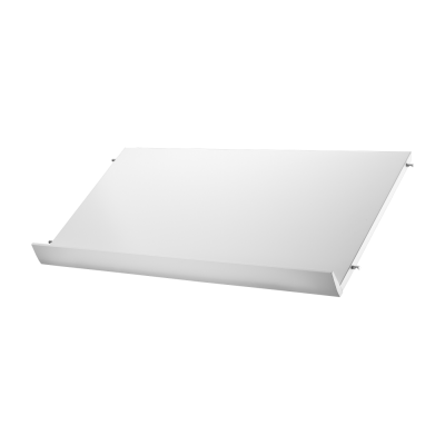 String Furniture Porte-revues - bois - blanc - 78 x 30 cm