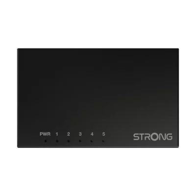 STRONG  SW5000M commutateur r&eacute;seau Gigabit Ethernet (10/100/1000) Noir