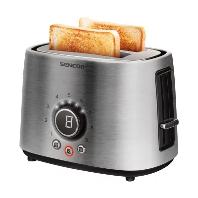 SENCOR STS 5050SS - Grille-pain - 2 tranche - 2 Emplacements - argent 