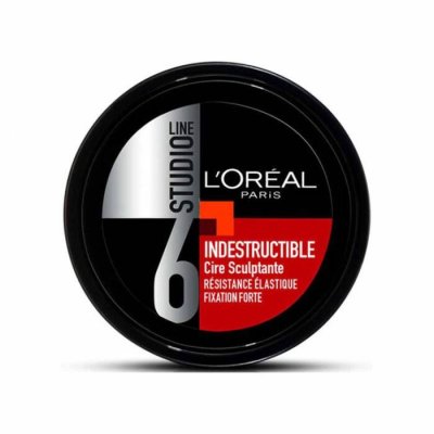 L OREAL PARIS Studio Line Indestructible Cire Sculptante 75 ml - Lot de 2