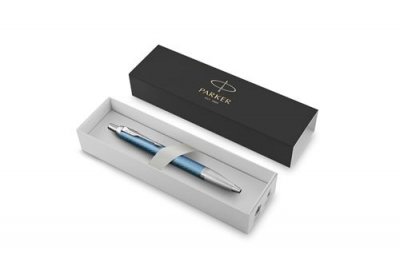 PARKER Stylo &agrave; bille  IM Premium Bleu et Gris