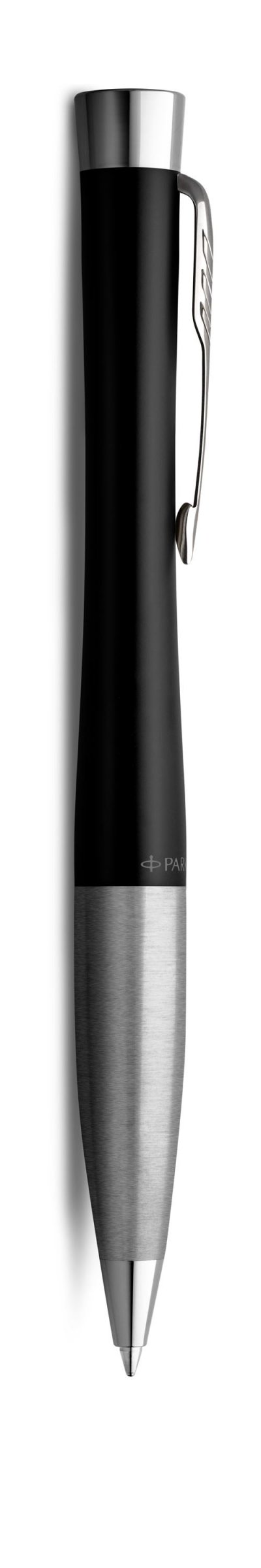 PARKER Stylo &Agrave; Bille Premium  Urban Twist Noir Encre Bleue