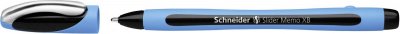 SCHNEIDER Stylo &agrave; bille  Slider Memo XB Noir
