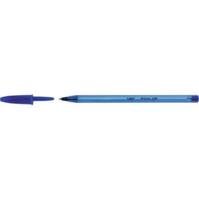 BIC Stylo bille  Cristal Soft - &eacute;criture moyenne - bleu