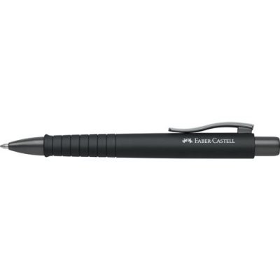 FABER CASTELL Stylo-bille  Poly Ball - corps noir - encre bleue
