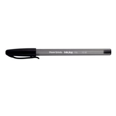 PAPERMATE Stylo Bille - Noir - Pointe Extra-Fine - Inkjoy 100xf - 