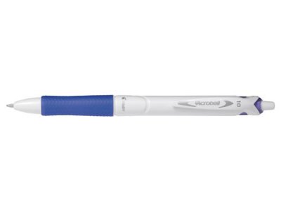 PILOT Stylo bille  Acroball Pure white BeGreen pointe moyenne Bleu
